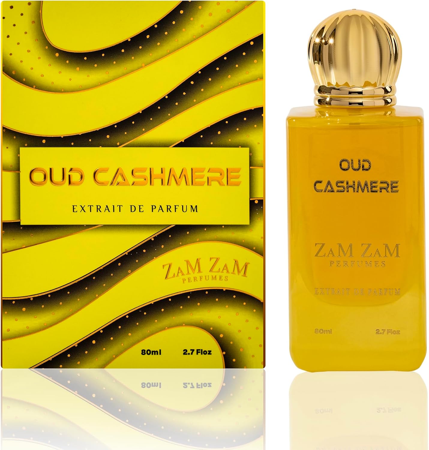 ZamZam Perfumes OUD Cashmere Eau de Parfume for Men – 80ml